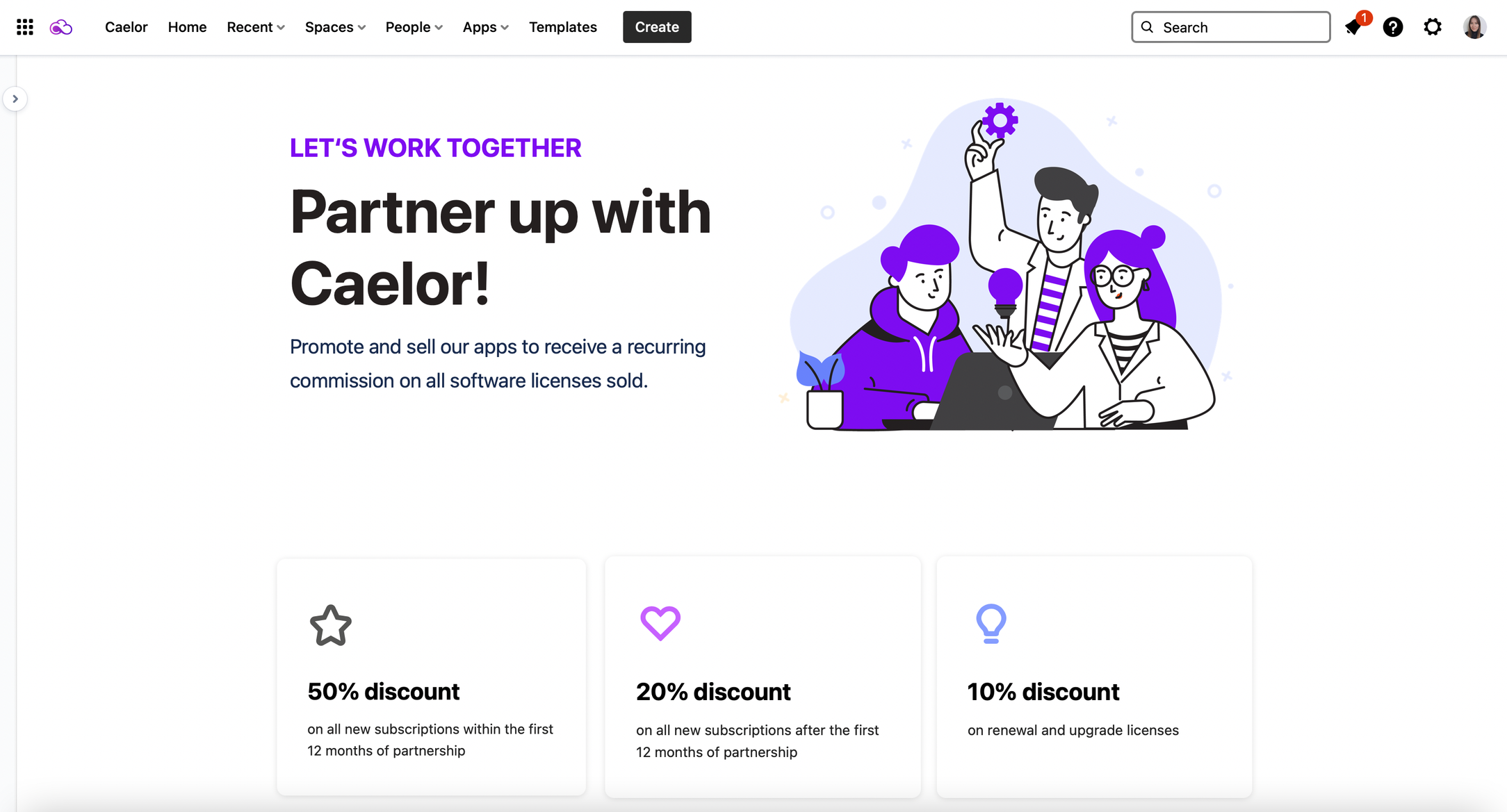 Partner-up-with-Caelor-Partner-Portal-page.