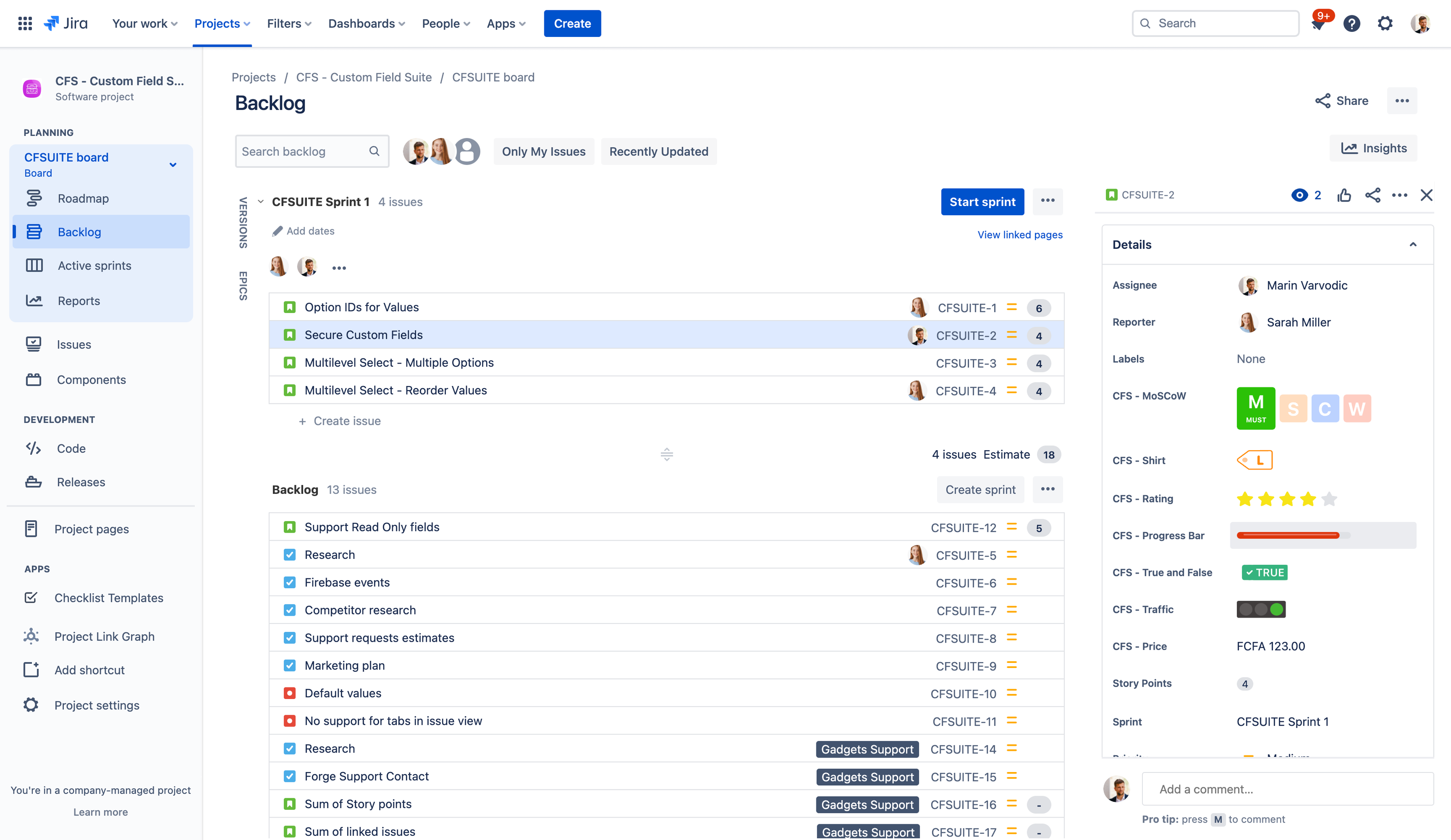 Jira-overview