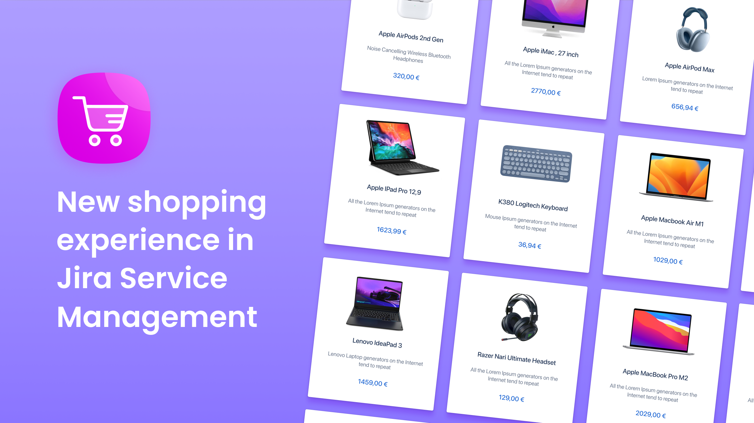 Shoppie app_product catalog preview